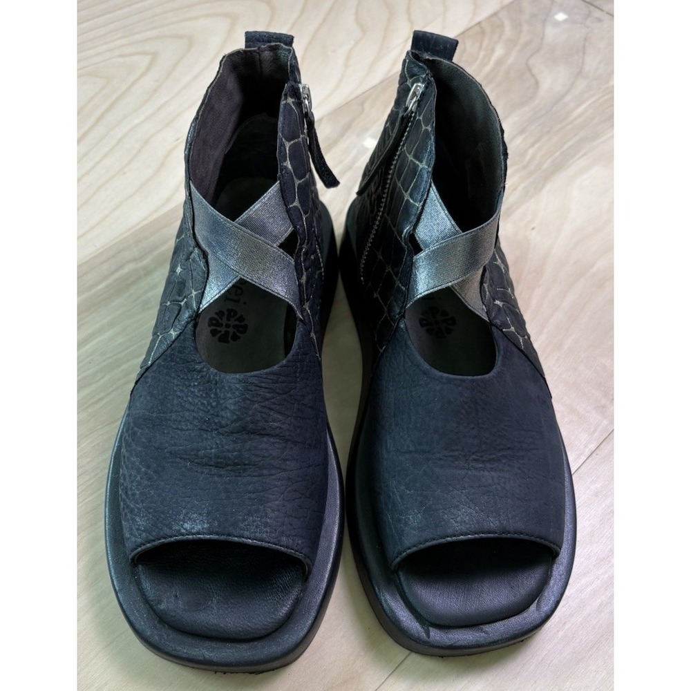 Papucei When I'm With You Chunky Sandals Black Artsy Size 41 Platform Whimsygoth